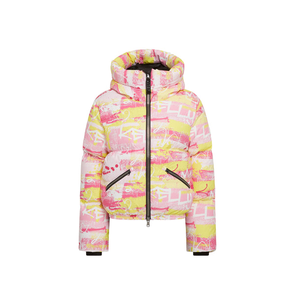 DONNA GRAFFITI DOWN SKI JACKET