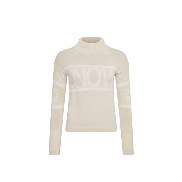 SNOW MERINO WOOL SKI PULLOVER