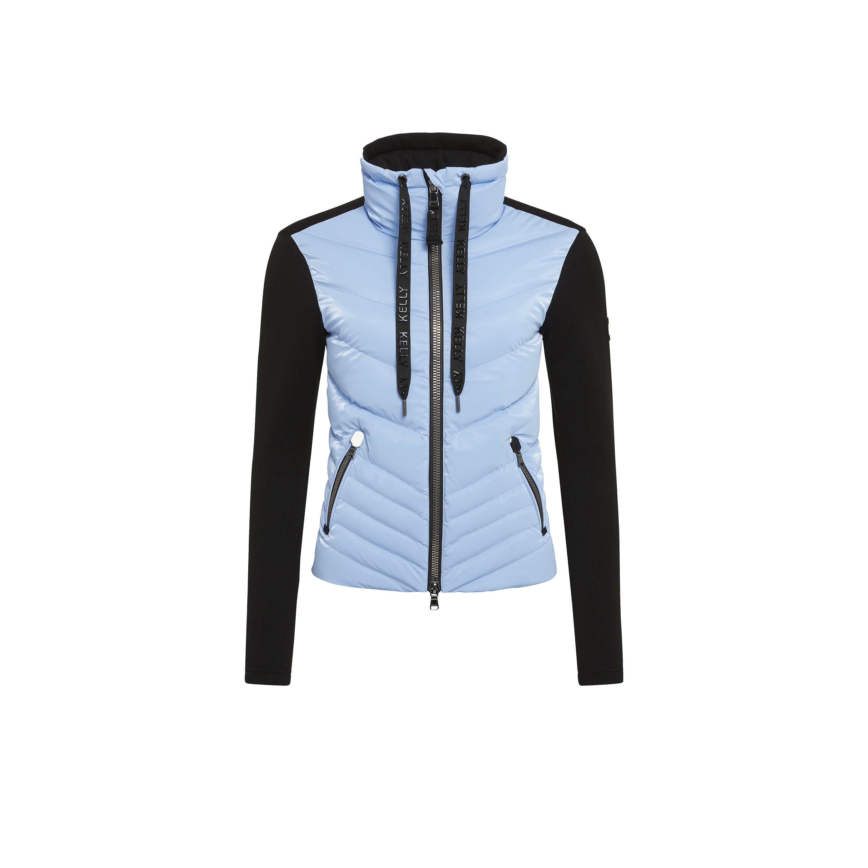 sheller4wayshinytweeddownJacket☆KELLY 1200W-9019-Graphite-0-